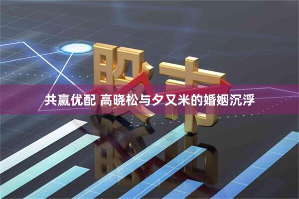 共赢优配 高晓松与夕又米的婚姻沉浮